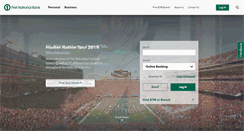 Desktop Screenshot of firstnationalbnak.com